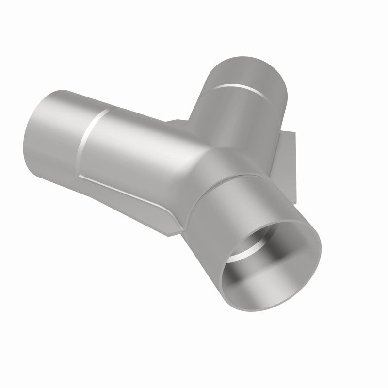 MagnaFlow Part 10733 Stainless Steel Exhaust Y-Pipe – 2.50 inch Diameter, 70 Degree Bend