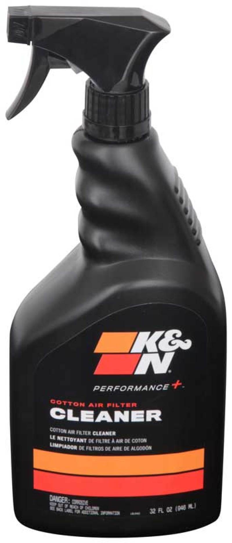 K&N Engineering 99-0621 Power Kleen Air Filter Cleaner 32 oz. Spray Bottle