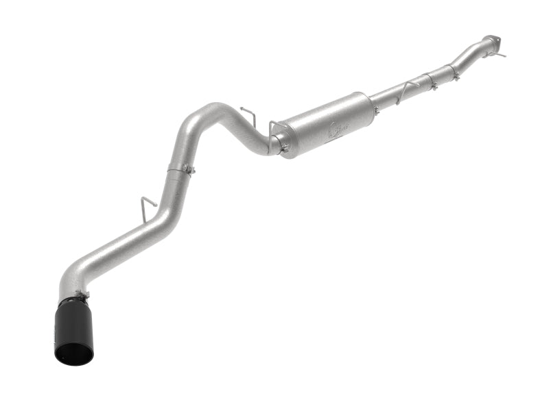 aFe Apollo GT Series 4-inch Stainless Steel Cat-Back Exhaust System with Black Tip for GM 2500/3500HD 2020-2021 V8-6.6L L8T