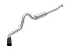 aFe Apollo GT Series 4-inch Stainless Steel Cat-Back Exhaust System with Black Tip for GM 2500/3500HD 2020-2021 V8-6.6L L8T