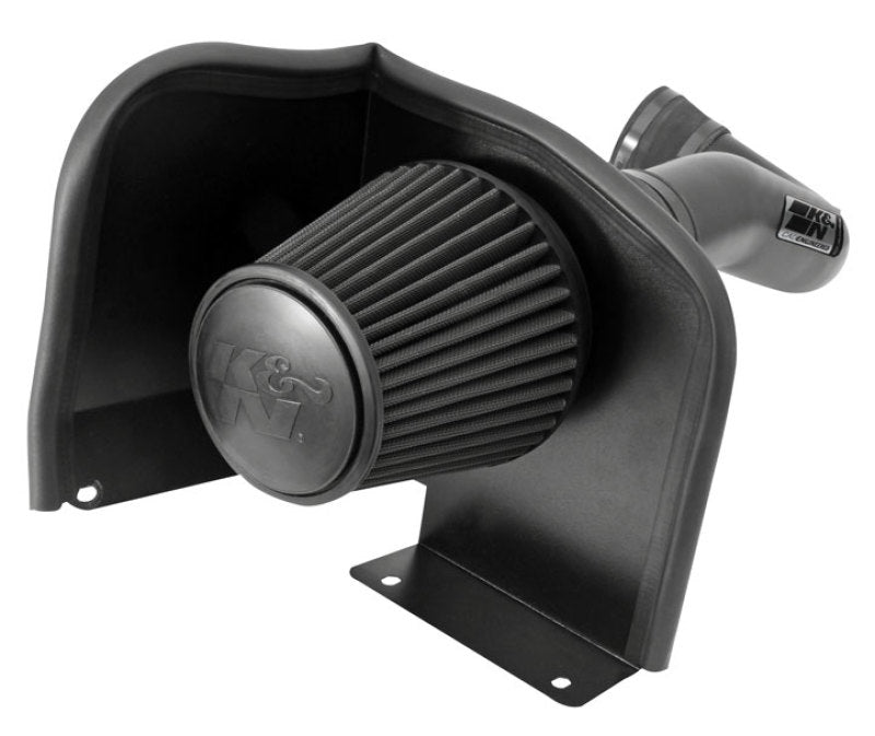 K&N Engineering Blackhawk Induction Cold Air Intake Kit for Chevy Silverado 1500 and GMC Yukon 2007-2008 with 4.8L/5.3L V8 Engines (Part #71-3058)