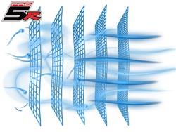 aFe MagnumFLOW Round Racing Air Filter with Pro 5R Media – 9 Inch Outer Diameter, 7 Inch Inner Diameter, 2 Inch Height