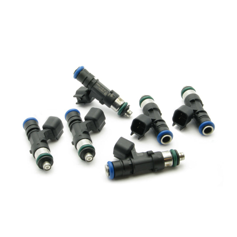 DeatschWerks Bosch EV14 Universal 48mm 95 lb/hr Fuel Injectors – Set of 6 for Ford Mustang 2005-2010
