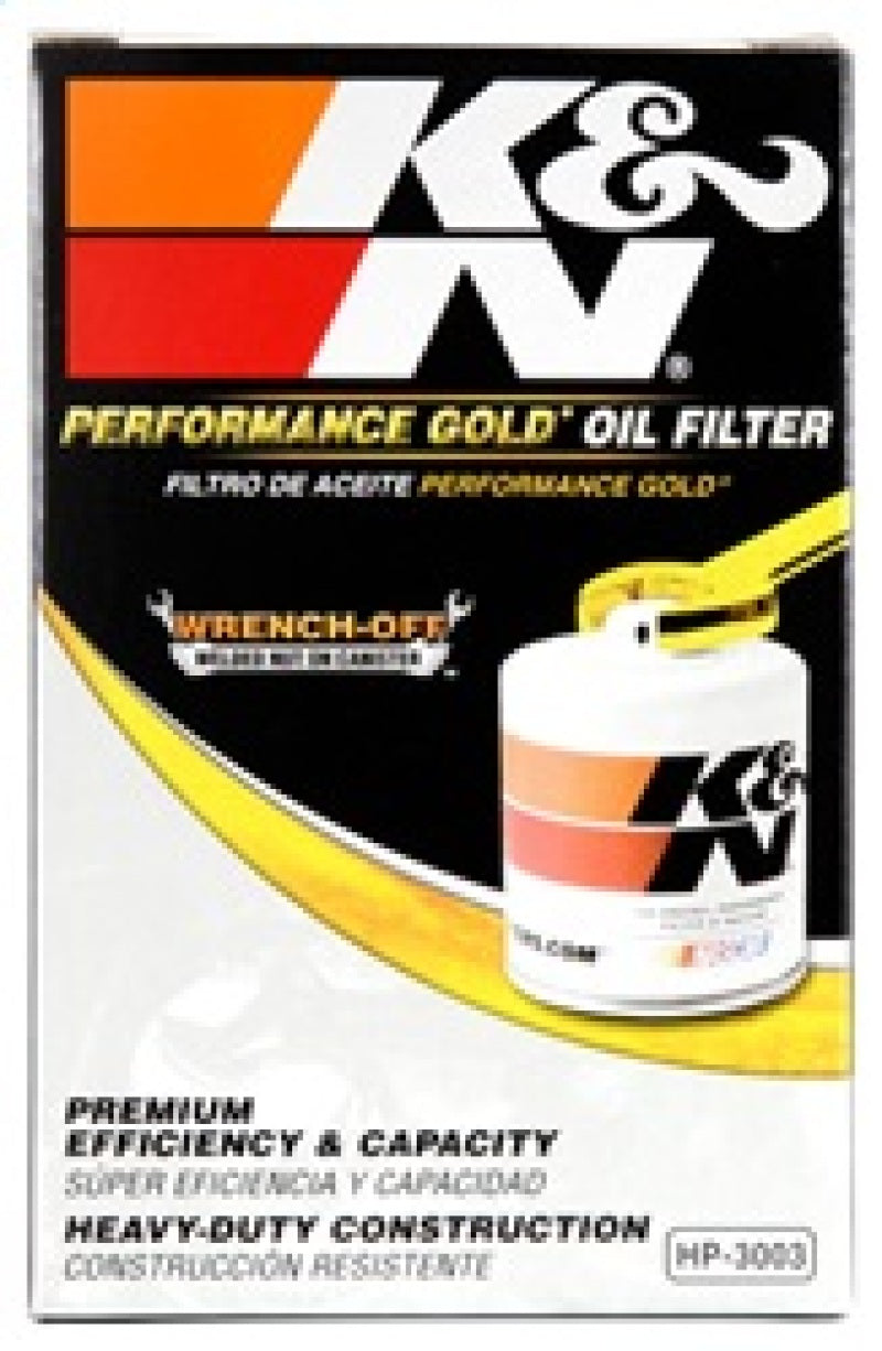 K&N Engineering HP-3003 Premium Oil Filter for Automotive Engines