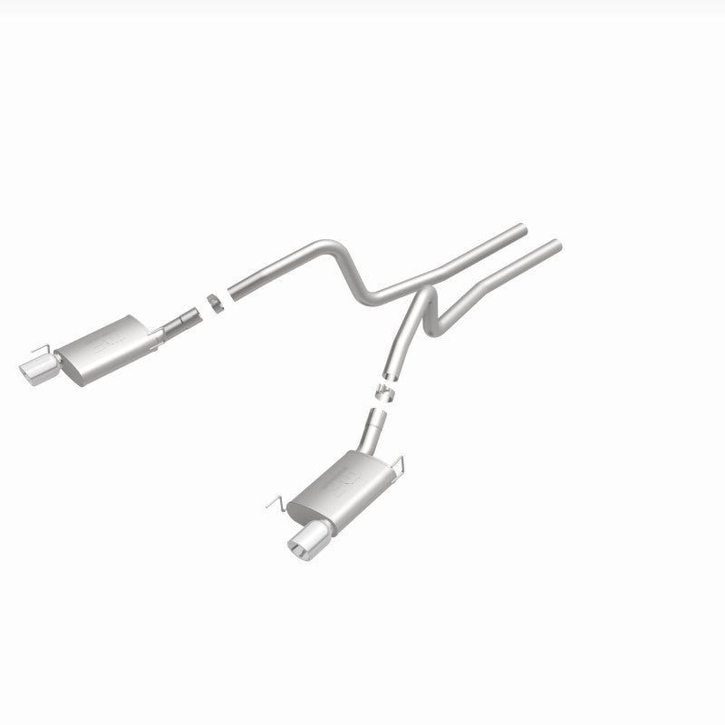 MagnaFlow Street Series Cat-Back Exhaust System for 2005-2009 Ford Mustang with 4.6L and 5.4L Engines