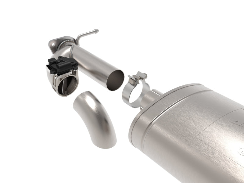 aFe Gemini XV 3-inch 304 Stainless Steel Cat-Back Exhaust System with Cut-Out for 2019-2021 Ram 1500 V8 5.7L Hemi