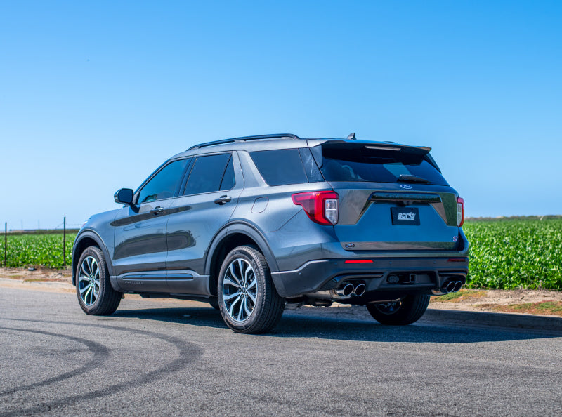 Borla ATAK Cat-Back Exhaust System for 2020-2023 Ford Explorer ST and Lincoln Aviator with Chrome Tips
