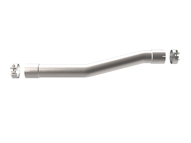 aFe Apollo GT Series 409 Stainless Steel Muffler Delete Pipe for GM Silverado and Sierra 1500 (2019-2020) 5.3L V8