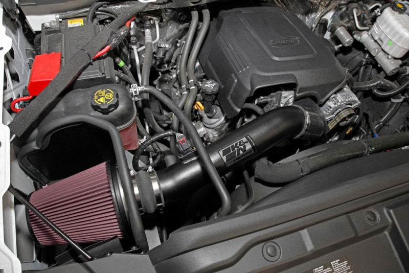K&N Engineering 77-3090KTK Cold Air Intake System for 2016 Chevy Silverado 2500/3500 and GMC Sierra 2500/3500