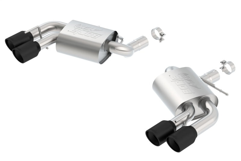 Borla ATAK Rear Exhaust System for 2016-2024 Chevrolet Camaro SS & LT1 V8 with Dual Tips and Black Finish