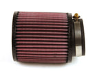 K&N Universal Rubber Air Filter - 3 Inch Diameter, 5 Degree Flanged, 4.5 Inch Outer Diameter, 5 Inch Height