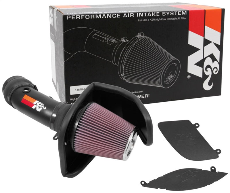 K&N Engineering 69-2553TTK Cold Air Intake System for Dodge Challenger and Charger V8-6.2L
