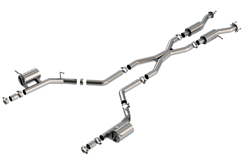 Borla ATAK Cat-Back Exhaust System for Dodge Durango SRT Hellcat 6.2L V8 AWD (2021-2026) – Reuse Factory Tips