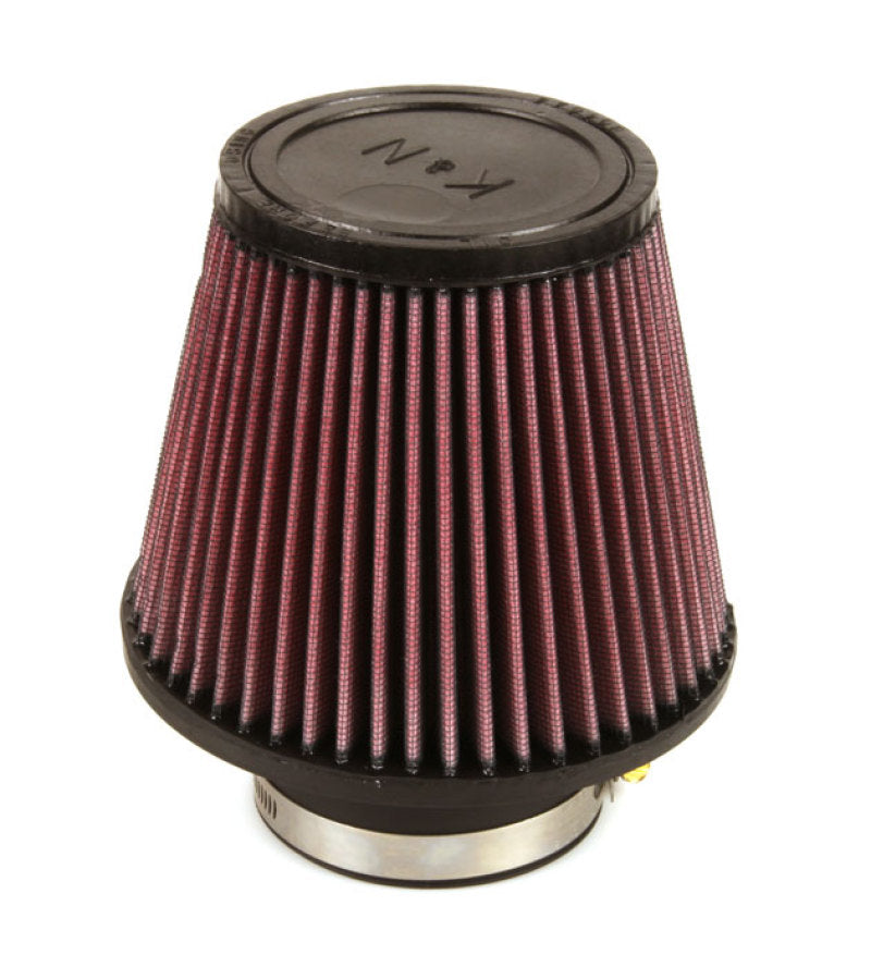 K&N Engineering Universal Rubber Air Filter with 3-Inch Flange, 6-Inch Base, and 4-Inch Top for Automotive and Equipment Applications