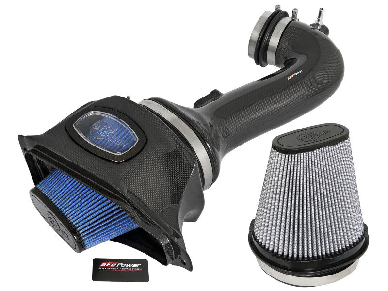 aFe Momentum Carbon Fiber Cold Air Intake System for Chevrolet Corvette Z06 (C7) 2015-2019 V8-6.2L