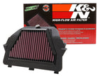 K&N Engineering YA-6008 High-Flow Replacement Air Filter for Yamaha YZF-R6 (2008-2017)