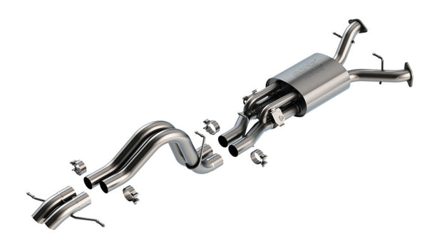 Borla ATAK Cat-Back Exhaust System for 2022-2026 Ford Bronco Raptor 3.0L V6 Twin Turbo