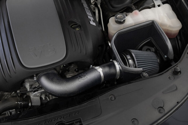 K&N Engineering 30-1542 DryFlow Performance Air Intake System for Dodge Magnum and Challenger V8 Models