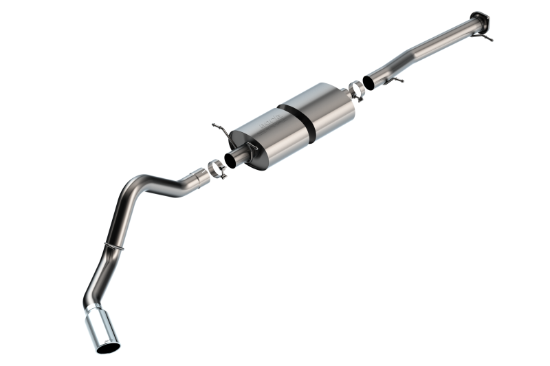 Borla 20-22 Chevrolet and GMC Silverado/Sierra 6.6L T-304 Stainless Steel S-Type Cat-Back Exhaust System