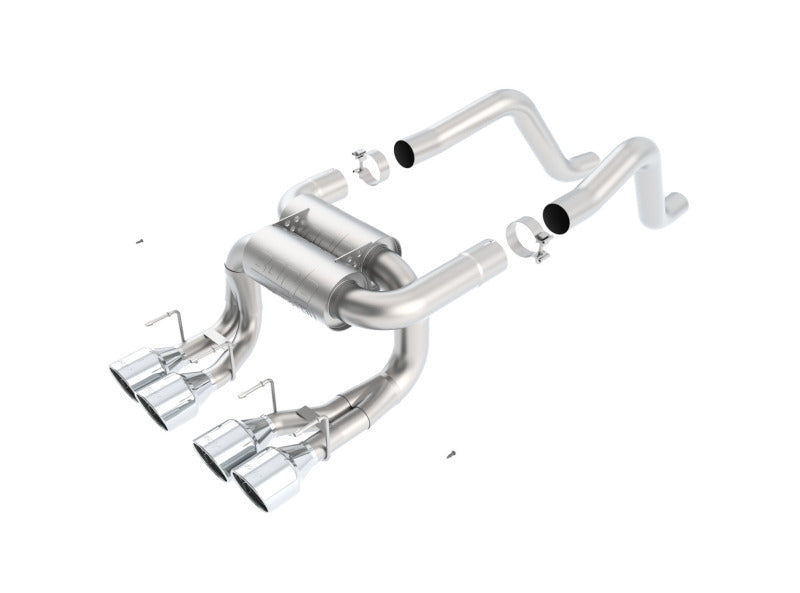 Borla ATAK Exhaust System for Chevrolet Corvette Z06/ZR1 2006-2013 – Aggressive Sound with 4.25-inch Stainless Steel Tips