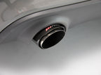 aFe MACH Force-XP 4-1/2 Inch Carbon Fiber OE Replacement Exhaust Tips for Dodge Charger and Hellcat 2015-2018