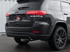 aFe Large Bore HD 3-inch Stainless Steel Cat-Back Exhaust with Black Tips for Jeep Grand Cherokee WK2 (2014-2019) V6-3.6L