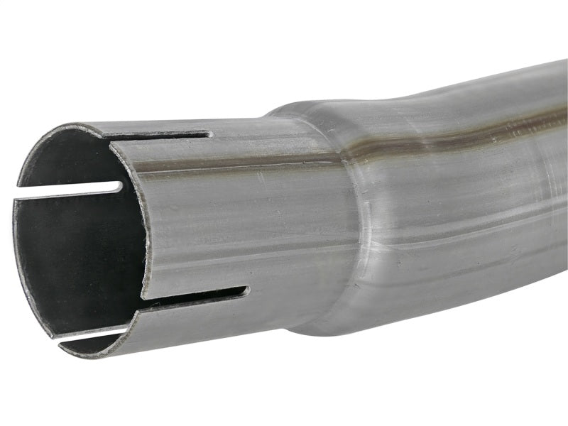 aFe Twisted Steel 2-Inch Stainless Steel Loop Delete Down-Pipe for Jeep Wrangler JL and Gladiator JT 2018-2026