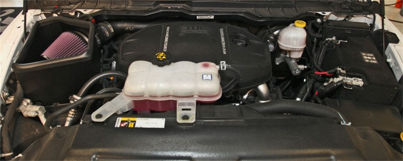 K&N Engineering 57-1571 High-Flow Cold Air Intake Kit for 2014-2015 Ram 1500 with 3.0L V6 Diesel