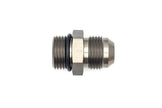 DeatschWerks 10AN ORB Male to 10AN Male Flare Adapter with O-Ring - Titanium Finish