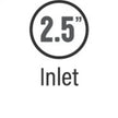 MagnaFlow 4.5-inch Stainless Steel Round Exhaust Tip with Double Wall Finish – Part Number 35224