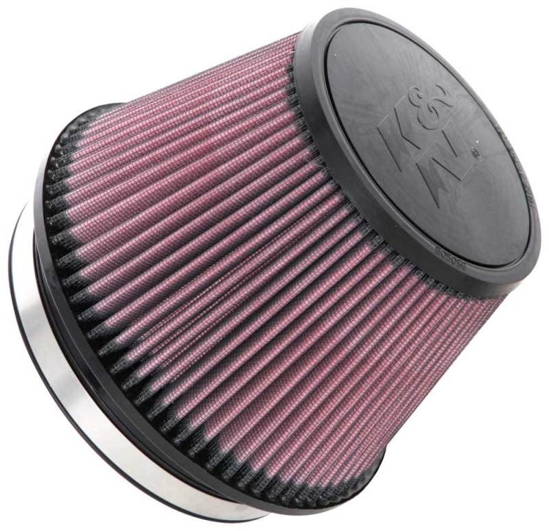 K&N Engineering Universal Tapered Air Filter – 6 Inch Flange, 7.5 Inch Base Diameter, 5 Inch Height for Ford Mustang and Flex