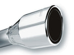 Borla 20247 Premium 2.5-Inch Inlet 4.5-Inch Round Rolled Edge Phantom Exhaust Tip