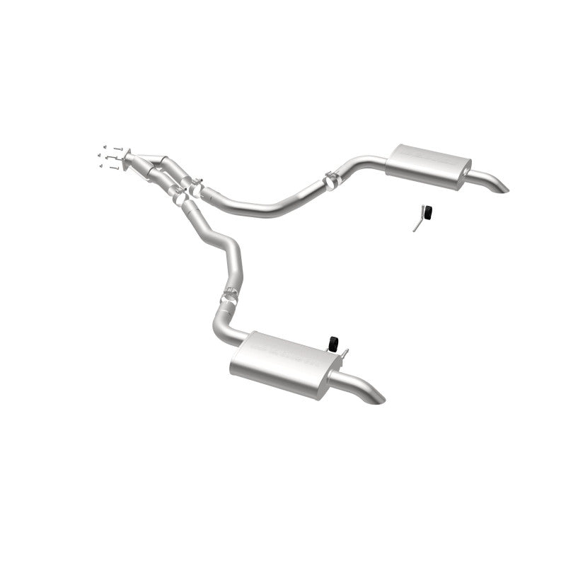MagnaFlow 75-79 Chevrolet Corvette V8 5.7L Dual Split Rear Exit Stainless Cat-Back Performance Exhaust System