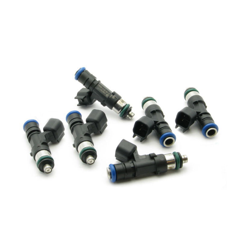 DeatschWerks Bosch EV14 Universal 48mm 95 lb/hr Fuel Injectors – Set of 6 for Ford Mustang 2005-2010