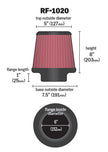 K&N Engineering Universal Air Filter with 6-inch Flange and 8-inch Height - Model RF-1020