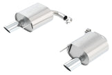 Borla Atak Rear Exhaust Section for Ford Mustang 2015-2017 with 2.3L EcoBoost - 2.25-inch Pipe, 4-inch Chrome Tips