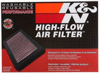 K&N Engineering 33-5065 High-Flow Reusable Air Filter for Chevrolet Silverado 2500HD and GMC Sierra 2500HD/3500HD (2017)