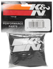 K&N Engineering Black Drycharger Round Tapered Custom Air Filter Wrap Part RF-1041DK