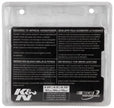 K&N Engineering Universal Chrome Air Filter with Adjustable Flange - Part RG-1003RD-L