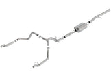Borla ATAK Cat-Back Exhaust System for 2019-2021 Chevrolet Silverado 1500 & GMC Sierra 1500 6.2L V8 with Factory Tips