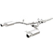 MagnaFlow Cat-Back Exhaust System for 2015-2023 Ford Mustang 2.3L EcoBoost – Street Series with Dual Split Tips
