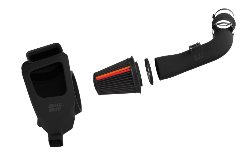 K&N Engineering 50-3119D NextGen Diesel DryFlow Cold Air Intake for Chevy Silverado and GMC Sierra 2500/3500 HD