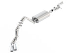 Borla Touring Cat-Back Exhaust System for 2015-2016 GMC Yukon & Cadillac Escalade 6.2L V8 - Dual Same Side Exit with 4-Inch Chrome Tips