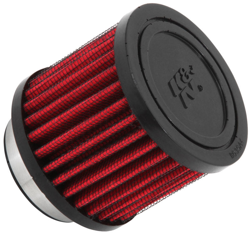 K&N Engineering 62-1470 1.75 Inch Crankcase Vent Filter with Rubber Top and Clamp-On Flange