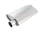 Borla Universal Pro-XS Muffler - Offset/Offset Oval 2.5 inch Inlet/Outlet