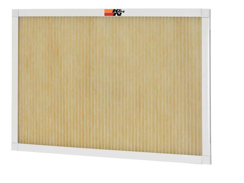 K&N HVAC Filter - 20 x 25 x 1, Reusable Washable Synthetic Pleated Filter for Superior Air Quality