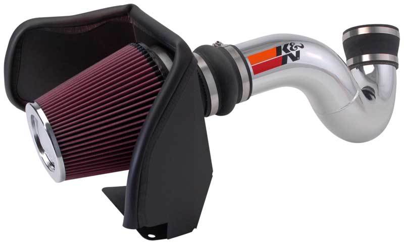 K&N Engineering High Flow Performance Cold Air Intake Kit for Chevy and GMC V8 Engines – Part #77-3050KP