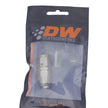 DeatschWerks 6AN Female Swivel Straight Hose End PTFE with Olive Insert - Anodized DW Titanium