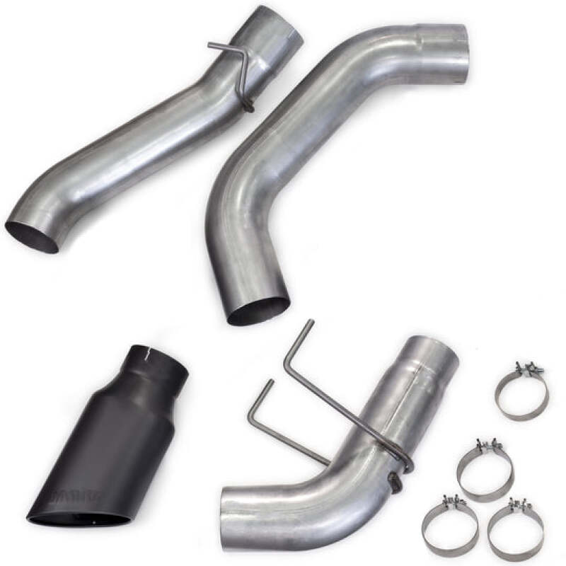 Banks Power 19-23 Dodge Ram Crew Cab 6.7L Cummins Monster Exhaust System with Black Cerakote Tip