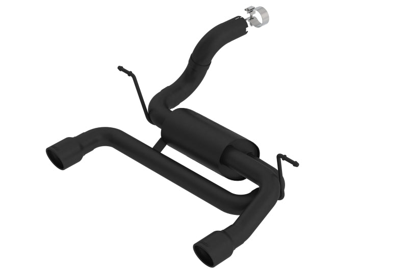 Borla S-Type Axle-Back Exhaust System for 2018-2026 Jeep Wrangler JL/JLU 2.0L Turbo – Black Finish